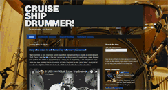 Desktop Screenshot of cruiseshipdrummer.com